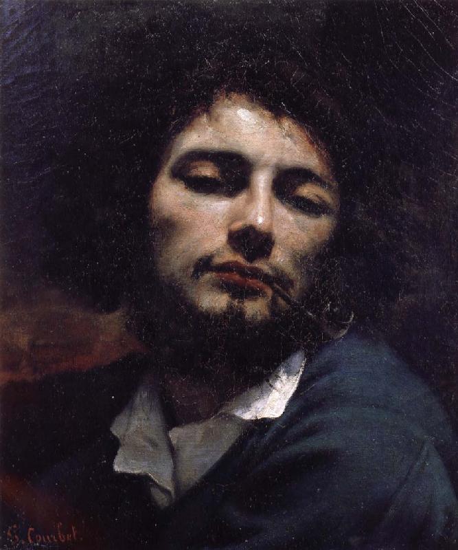 Gustave Courbet Self-Portrait France oil painting art